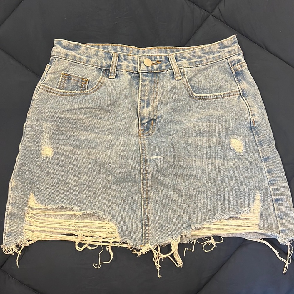 Jean skirt
